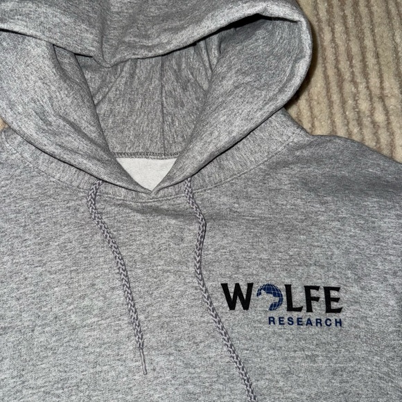Gray Men's Hoodie - Picture 2 of 6